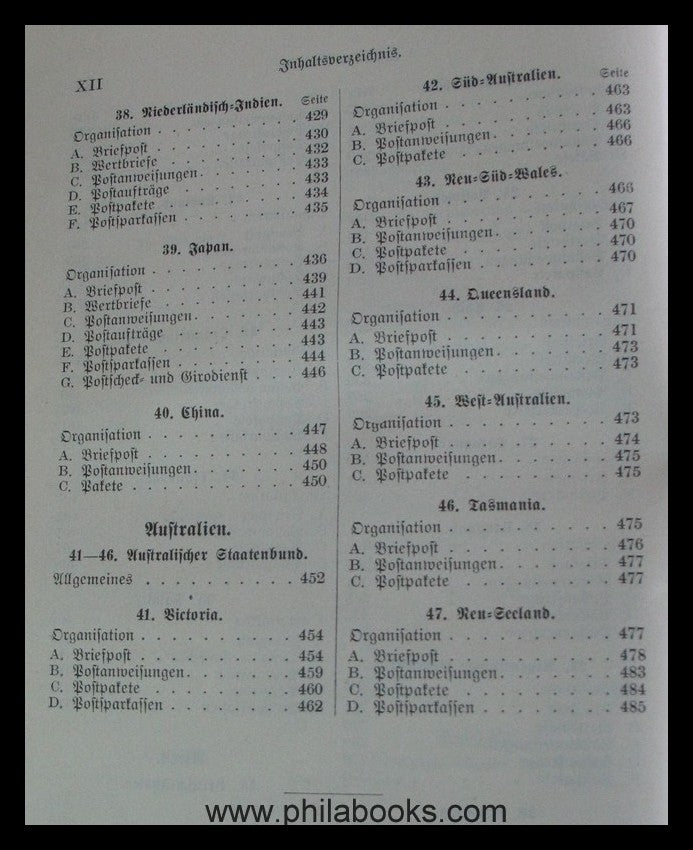 Sieblist, O., The Post Office Abroad, A Presentation of the Post Office ...