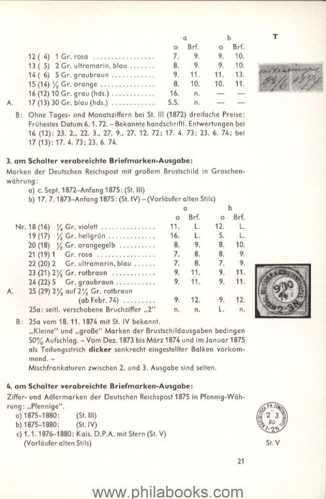 Hey, Dr. E., The stamps of the German postal authorities abroad ...