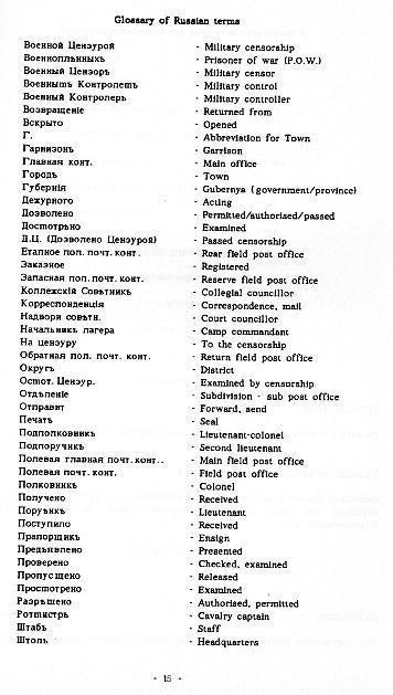 Speeckaert, Antoine, Russische Postzensur/ Russian Postal Censorsh ...