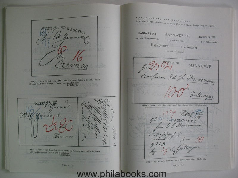 Münzberg, W., Leitfaden zur Postgeschichte und Briefkunde Band III ...