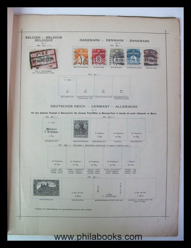 Schaubek's Briefmarken- Album, Nachtrag zu No. 23, Reform- Ausgabe ...