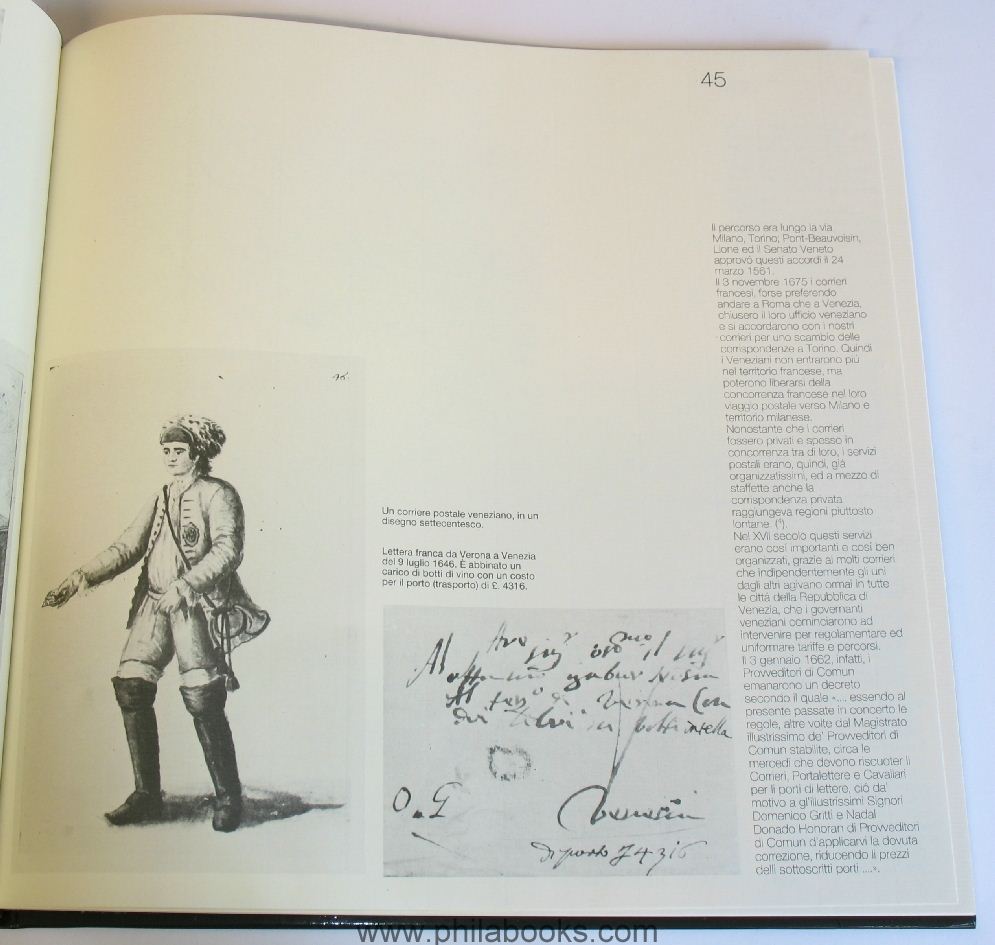 Rigo, Franco: Venezia - Le vie della Posta, 1985, großformatiger B ...