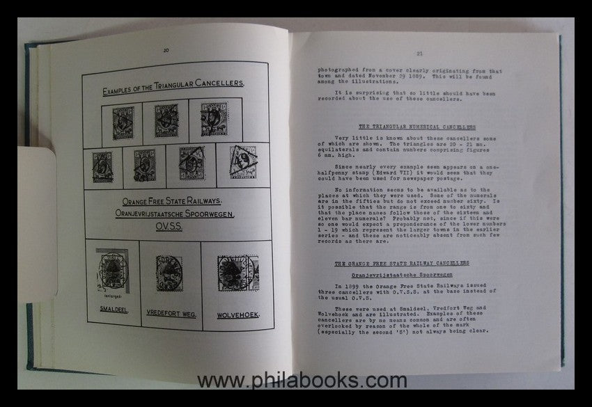 Batten, AGM, The Postmarks of the Orange Free State and the Ora ...