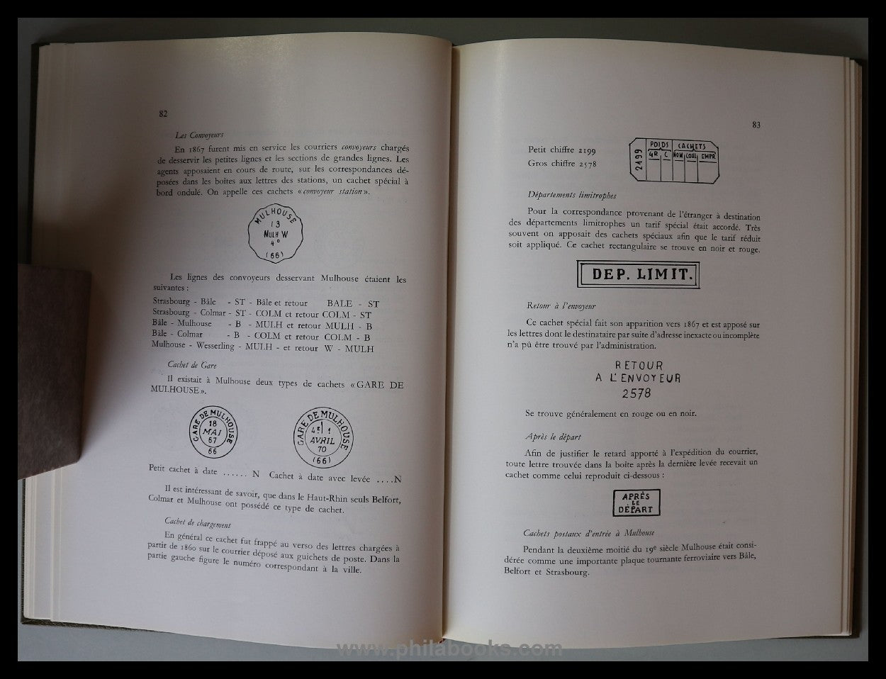 Oberlé/Muller/ Fillinger, La Poste a Mulhouse, 1974, Postgeschicht ...