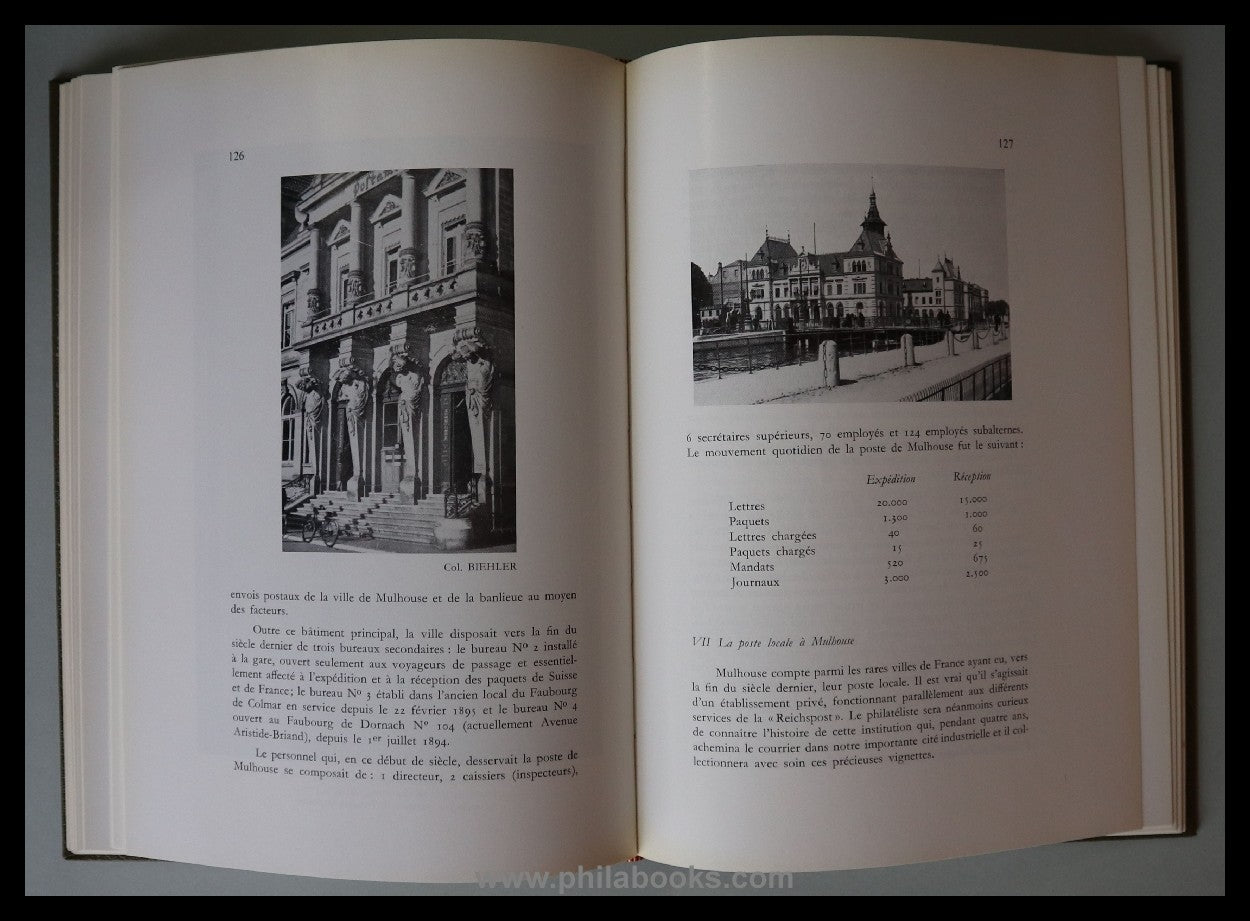 Oberlé/Muller/ Fillinger, La Poste a Mulhouse, 1974, Postgeschicht ...