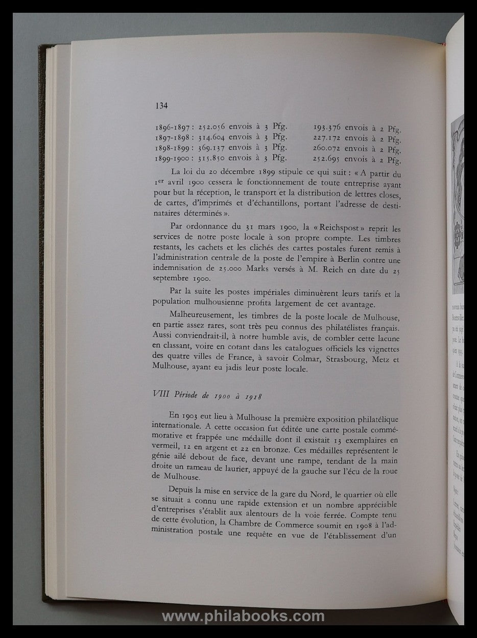 Oberlé/Muller/ Fillinger, La Poste a Mulhouse, 1974, Postgeschicht ...