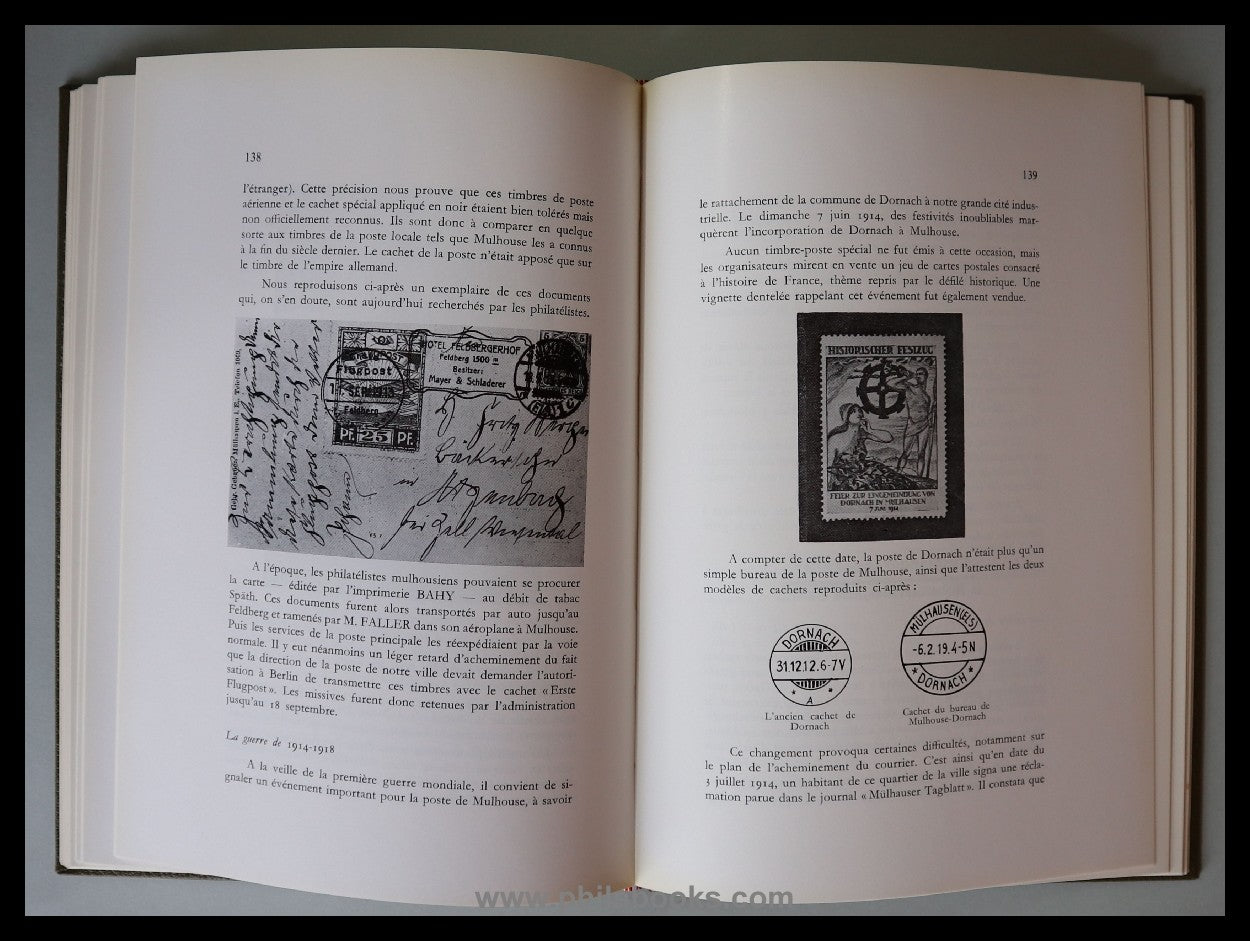 Oberlé/Muller/ Fillinger, La Poste a Mulhouse, 1974, Postgeschicht ...