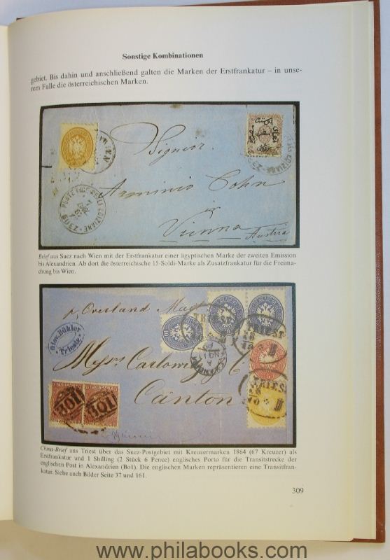 Jerger, Dr. A., Monographie der Frankaturen 1850-1867, Mischfranka ...