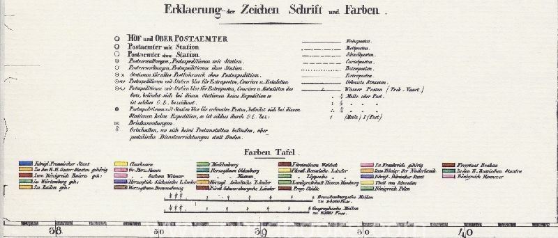 1826, PRUSSIA, postcard from the Prussian state in VI sheets...