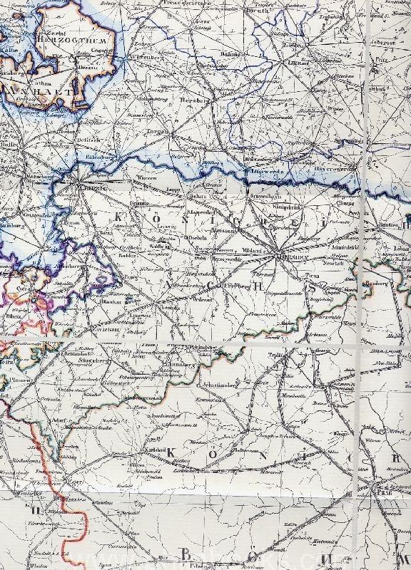 1826, PRUSSIA, postcard from the Prussian state in VI sheets...