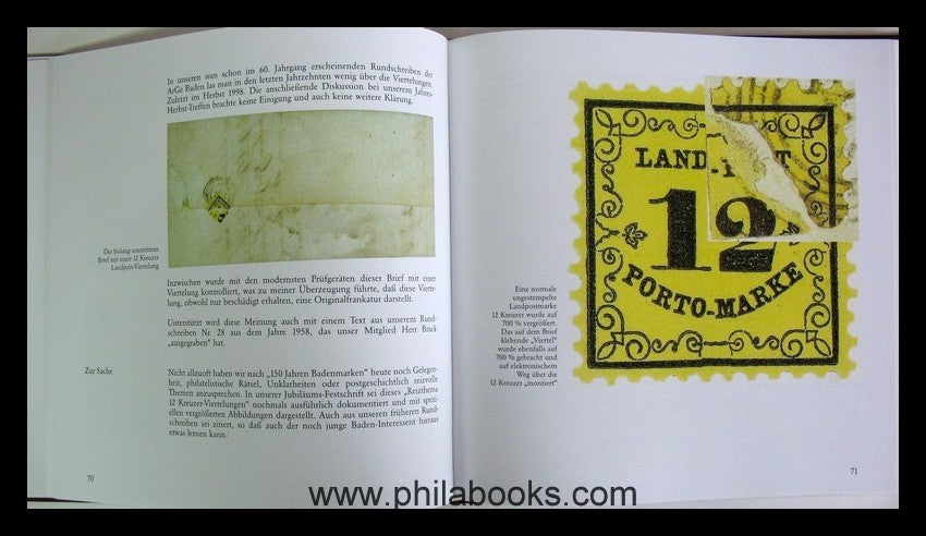 ArGe Baden, 150 Jahre Badenmarken/ 60 Jahre Arbeitsgemeinschaft Ba ...