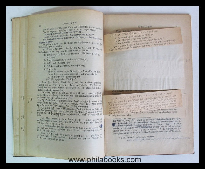 1910, General Instructions for Post and Telegraphy, Section ...