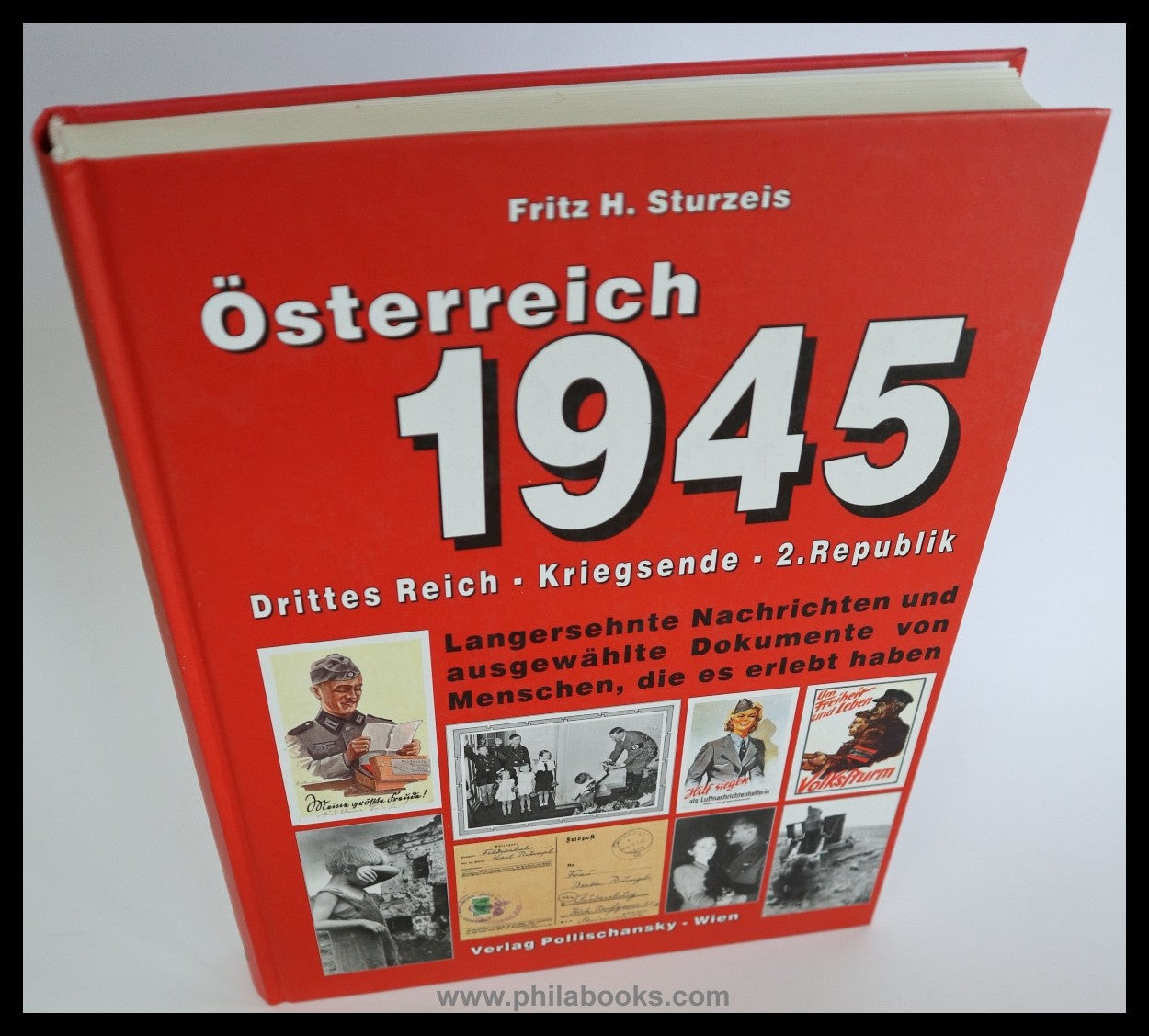 Sturzeis, Fr. H., Österreich 1945, Drittes Reich, Kriegsende, 2. R ...