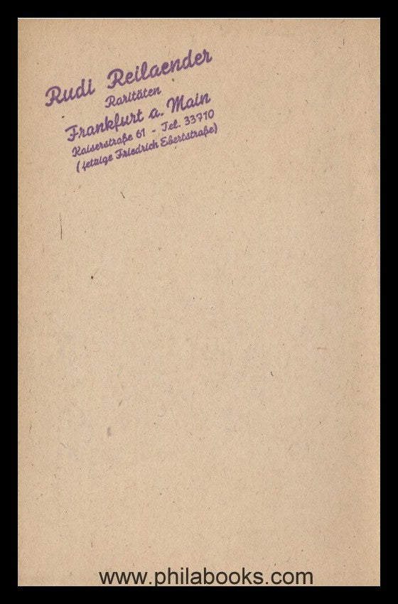1949, Michel Briefmarken Katalog 'Deutschland', Auszug aus dem Mic ...