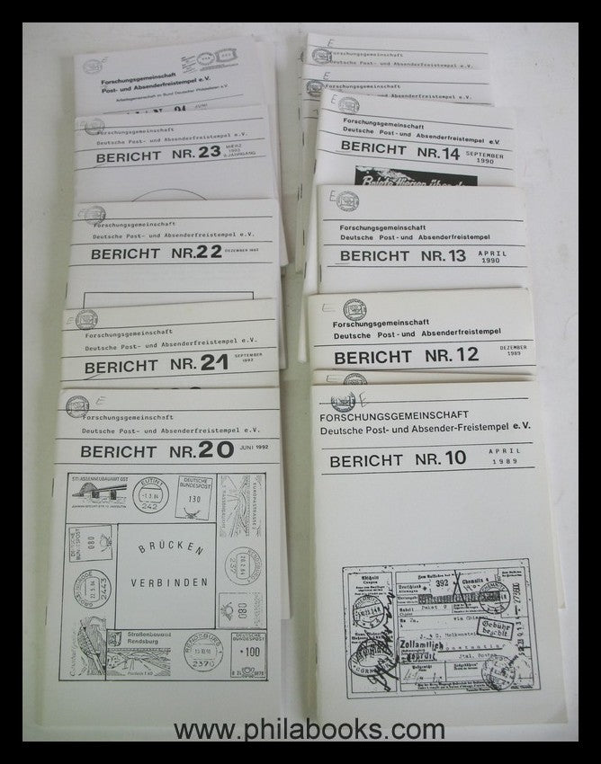 sender stamp: ArGe Deutsche Post and sender stamp, R ...