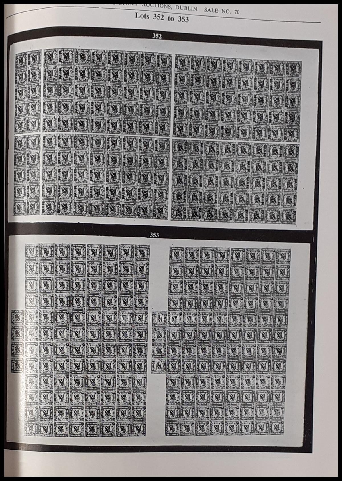 Shanahan, Auktion 070, 1958-07