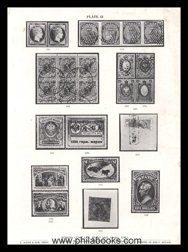 RobsonLowe, Auktion, 1951-04