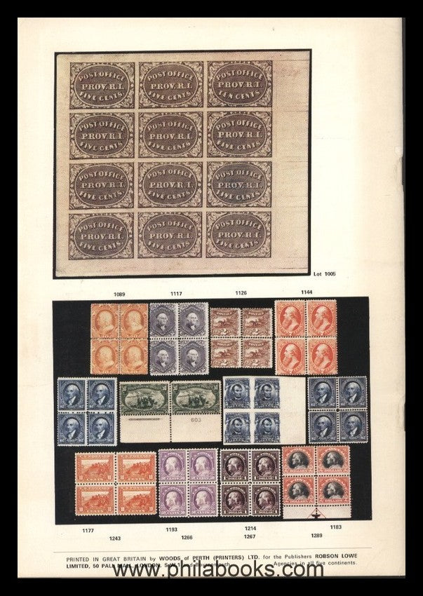 RobsonLowe, auction, 1971-05