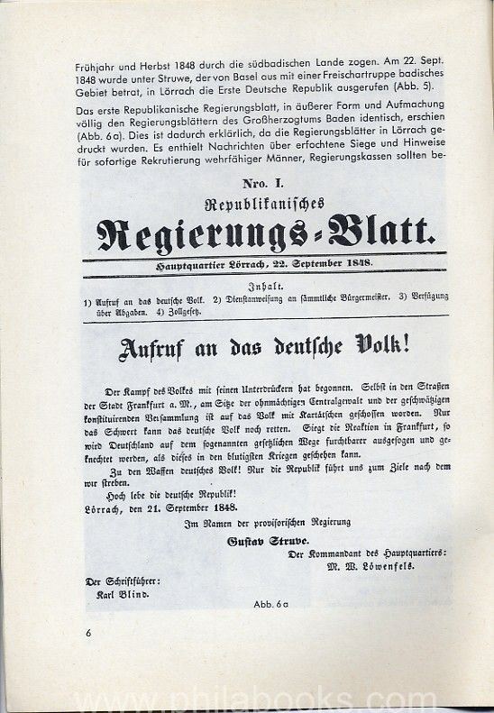 Jaeger, Dr. Heinz, Feldpost in Baden und Badische Feldpost in den ...