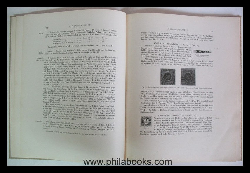 Danmarks Frimaerker 1851 - 1924, Det Danske Postvaesens 300=Aars J ...