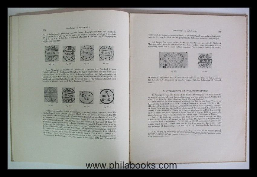 Danmarks Frimaerker 1851 - 1924, Det Danske Postvaesens 300=Aars J ...