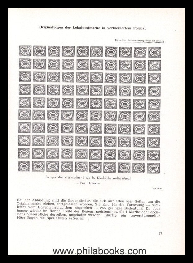 Robes (Dr. HW), Sweden 1855 - 1955, The Kingdom of the Three...