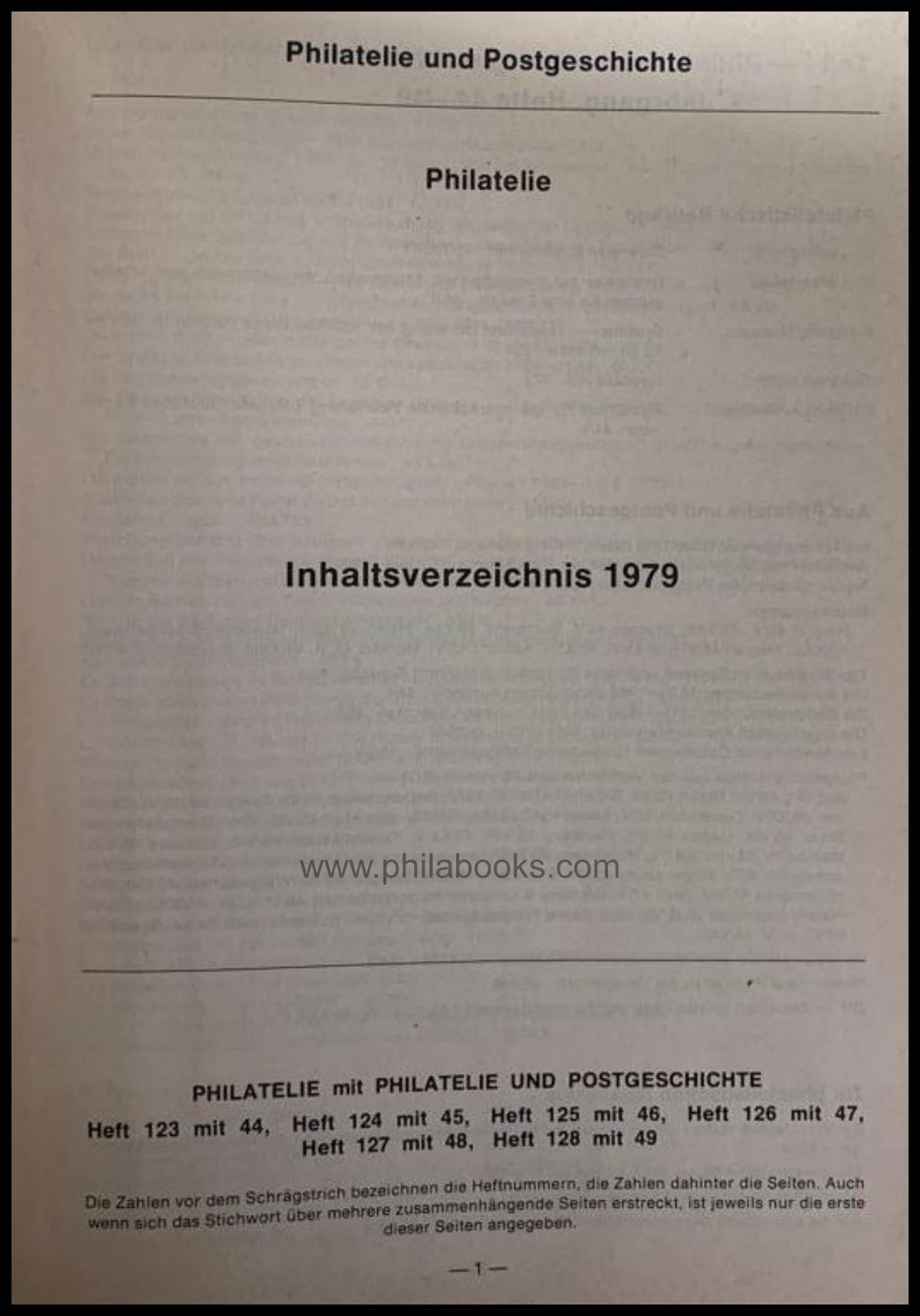 Philatelie und Postgeschichte Nr 1 bis Nr. 74 ex 1967-84 komplett ...