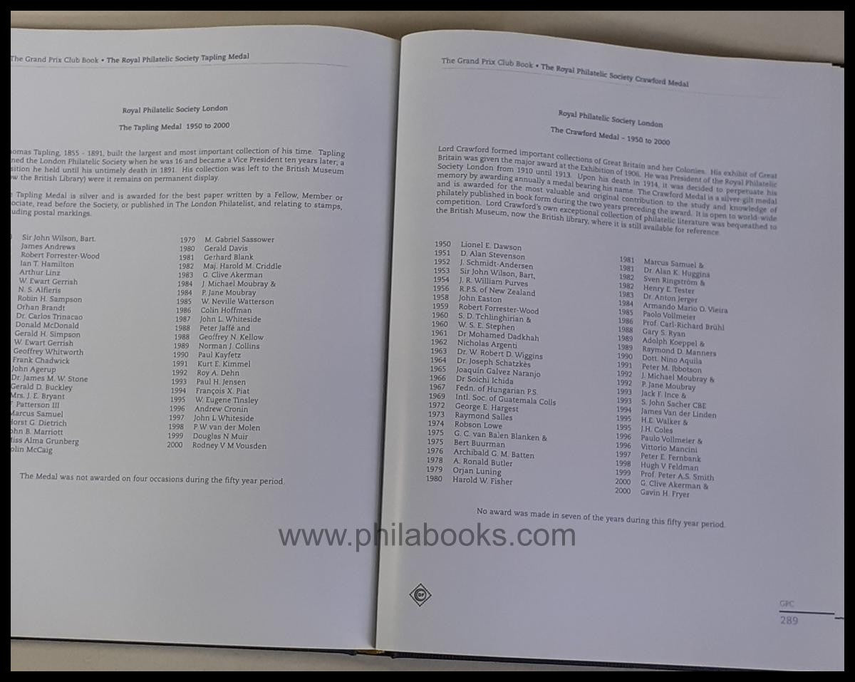 GRAND PRIX CLUB, Springbett,D., The Grand Prix Club Book 1950-2000 ...