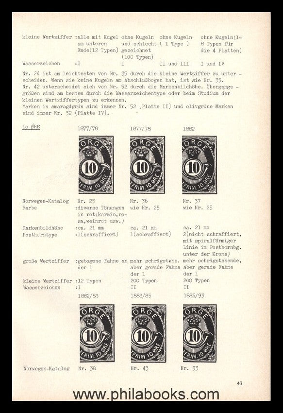 Norsk Filatelistforbund (ed.), Handbook of the Norwegian Br ...