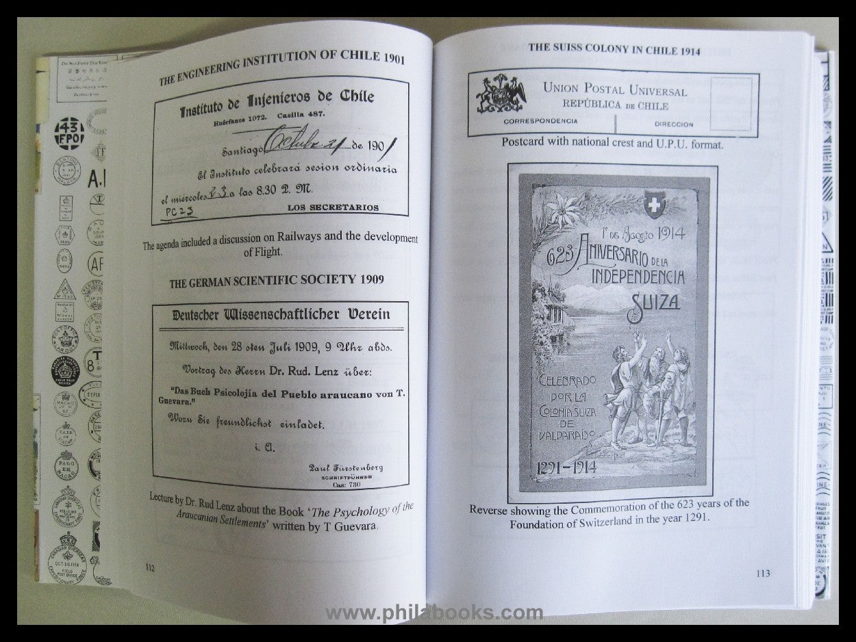 Brinkgreve/ West, The Postal History of Chile, 2002, postal history ...