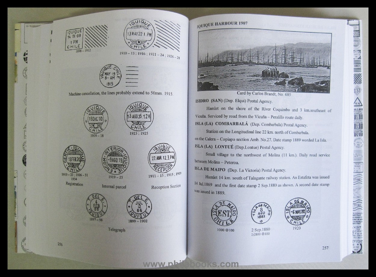 Brinkgreve/ West, The Postal History of Chile, 2002, postal history ...