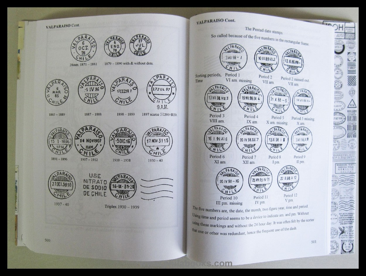 Brinkgreve/ West, The Postal History of Chile, 2002, postal history ...