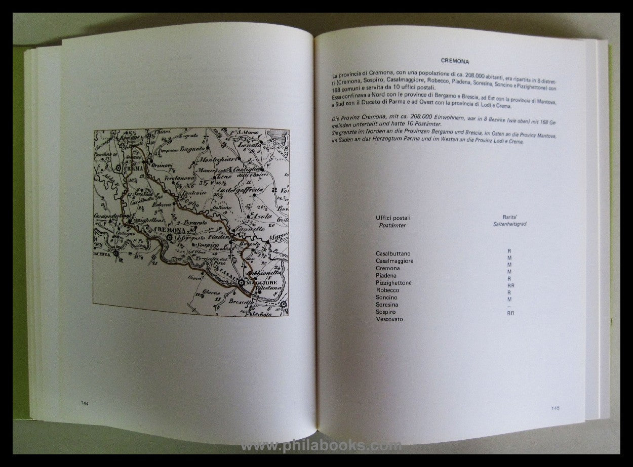 Avi, Dr. H., Lombardo-Veneto 1854-1858, The postal use...