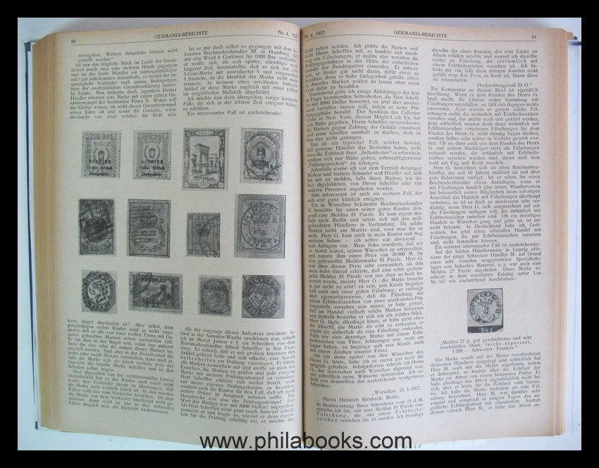 Germania - reports, well-known good magazine, here volume 23-26, He ...