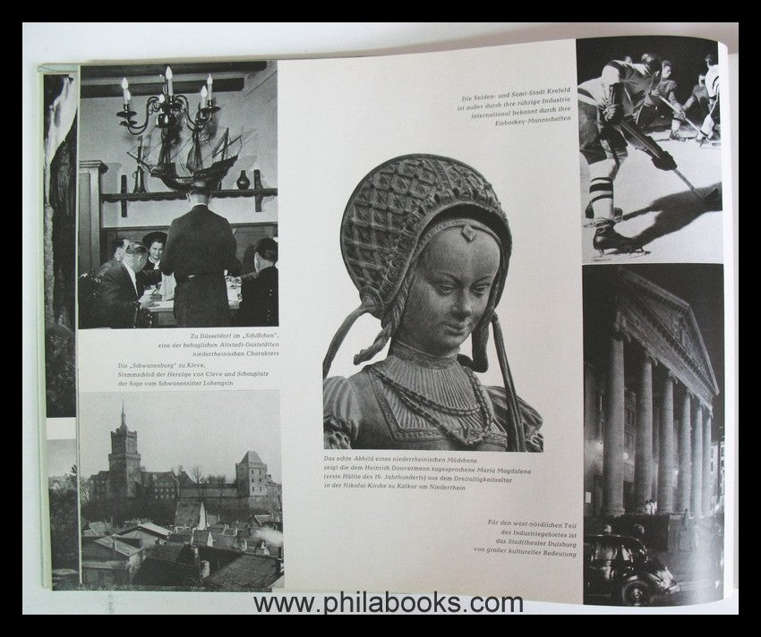 Die Deutsche Bundespost im Spiegel ihrer Direktionen, 1957, gefäll ...