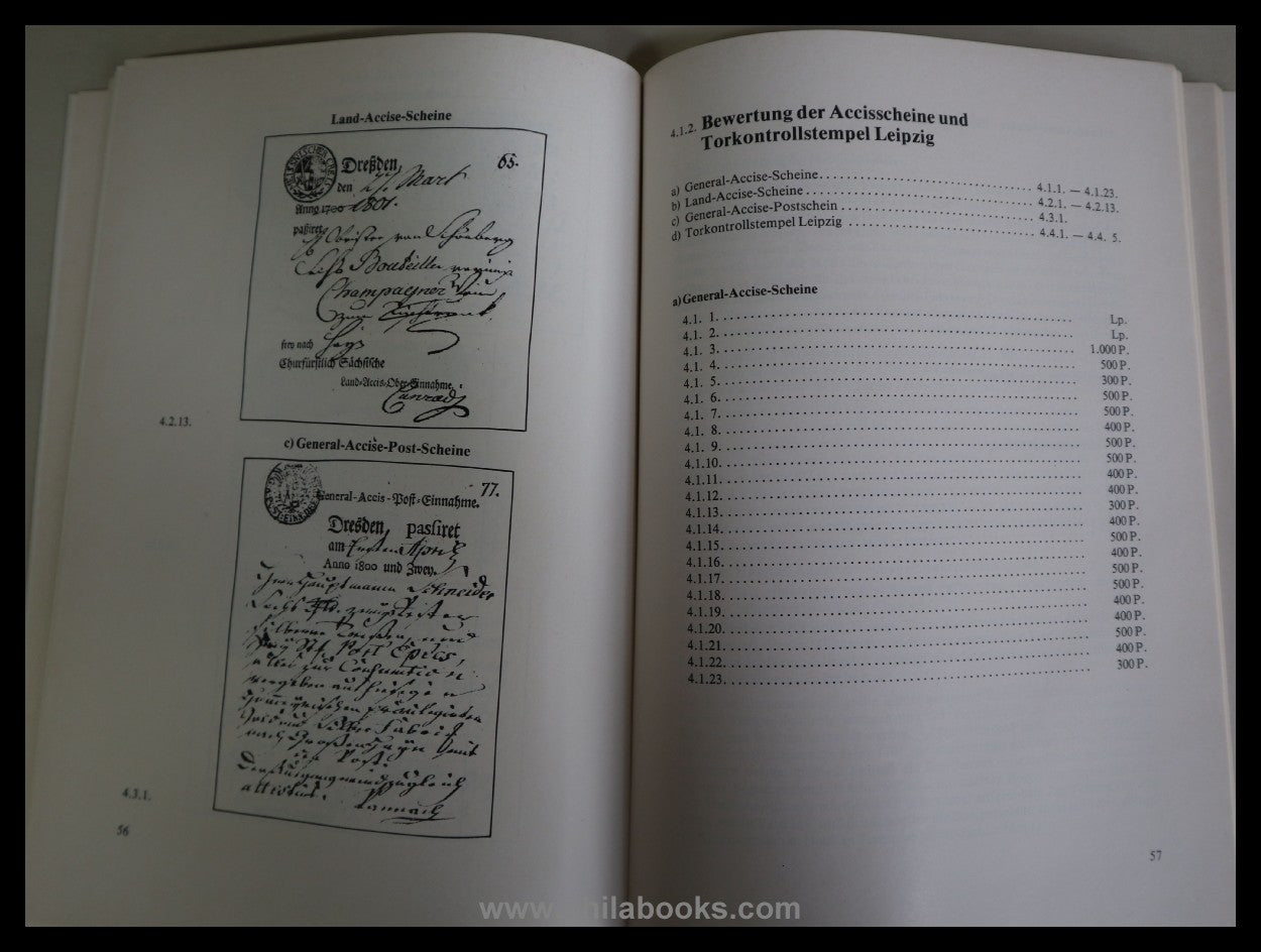 Springer, Chr. (Hrsg.), Handbuch und Katalog der Sächsischen Phila ...