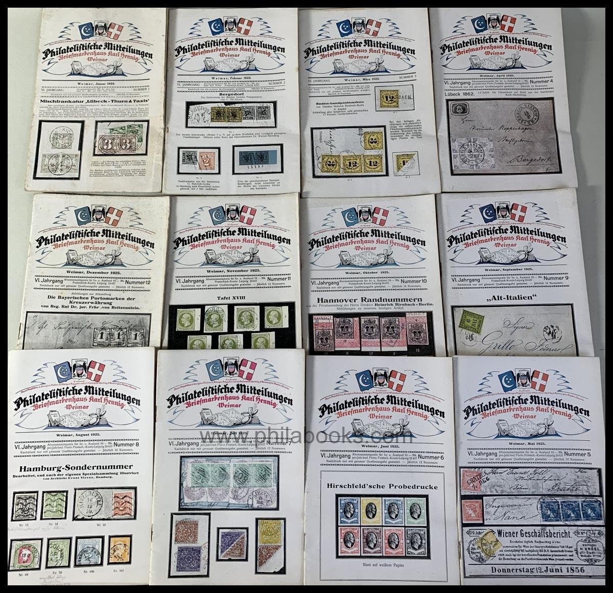 Hennig, Philatelic Notices, Stamp House Karl Hennig ...