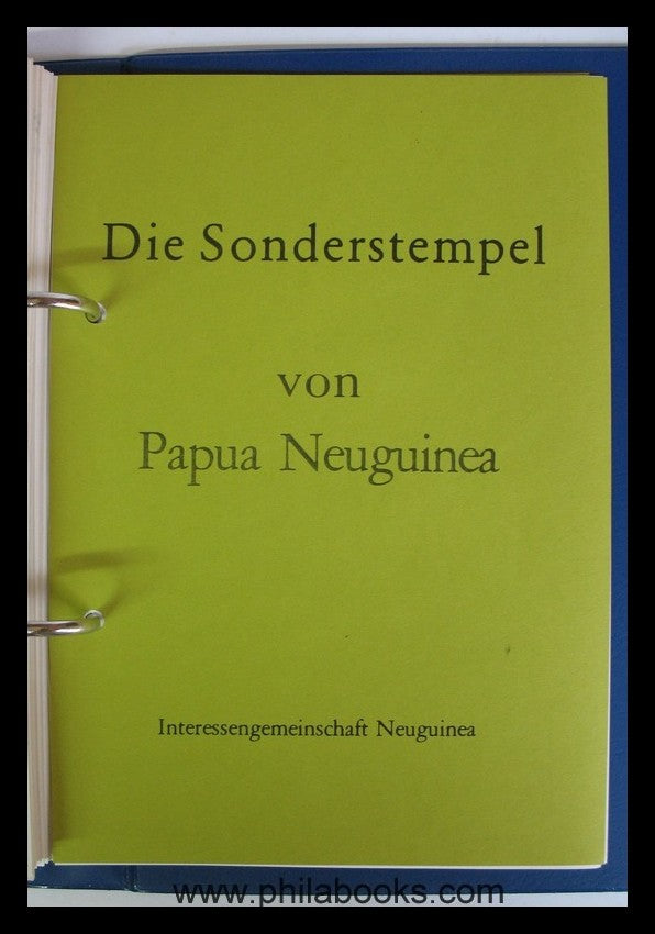 Handbuch Neuguinea, Loseblatt im Orig.-Ringbinder, 1988-92, bis da ...
