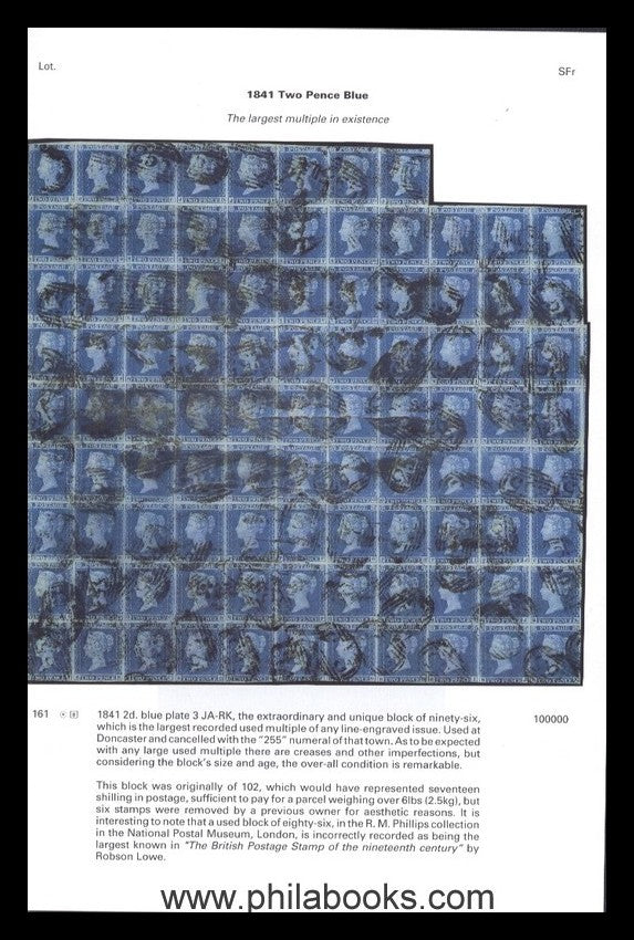 Craveri, auction, 1994-06, UK, Korea, Spain