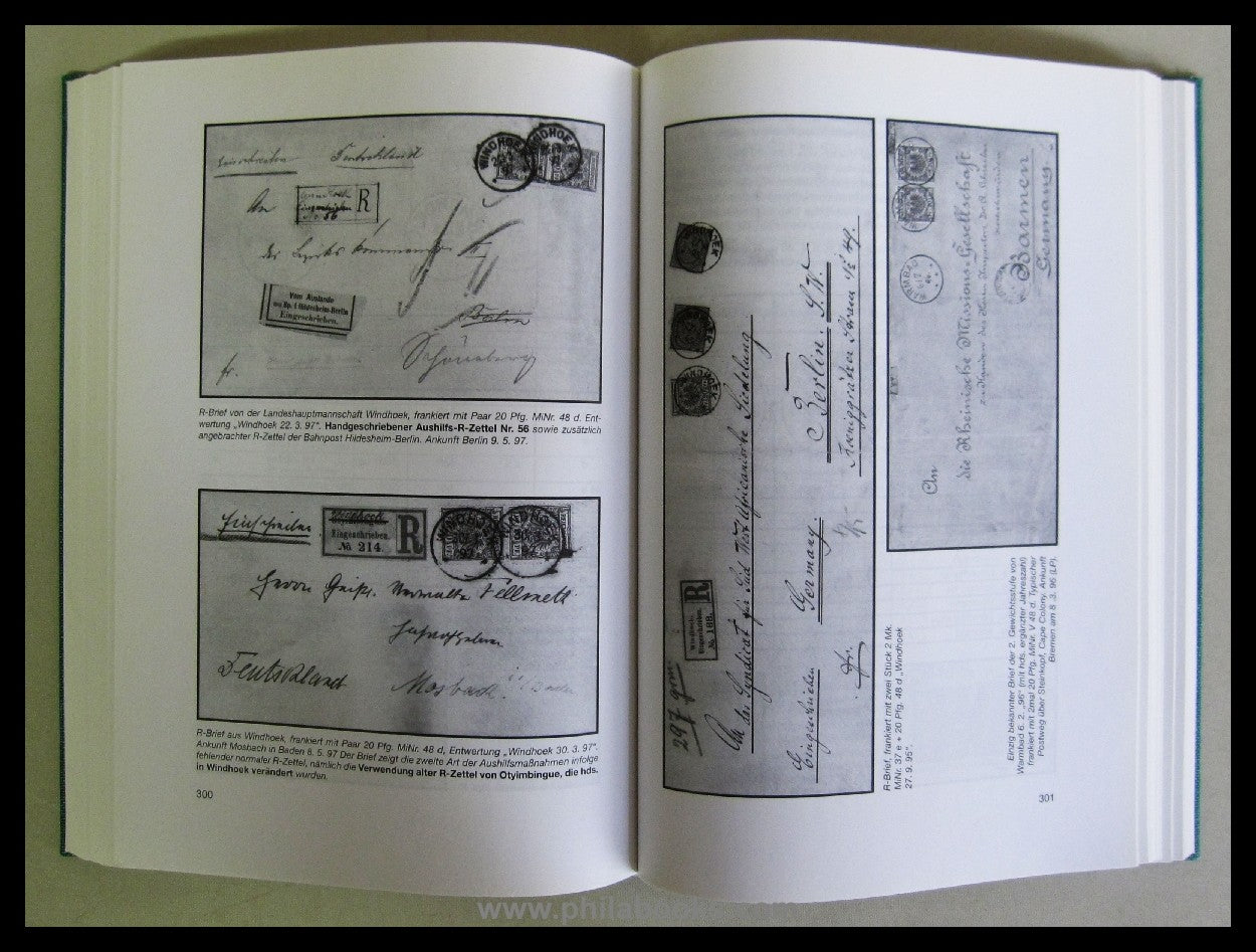 Steuer/Steuer, Handbuch und Katalog der deutschen Kolonialvorläufe ...