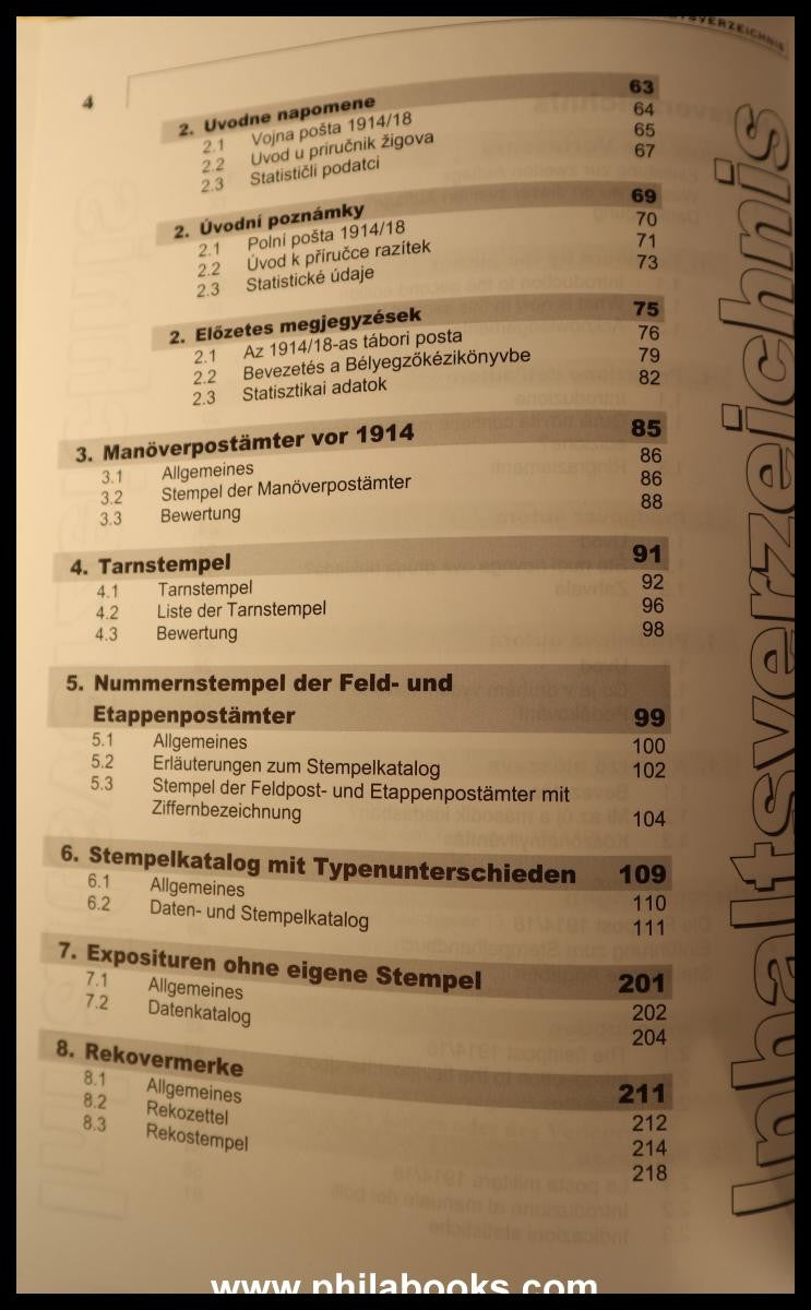 Rainer, Herwig: Stamp manual of the KuK Feldpost in Austria ...