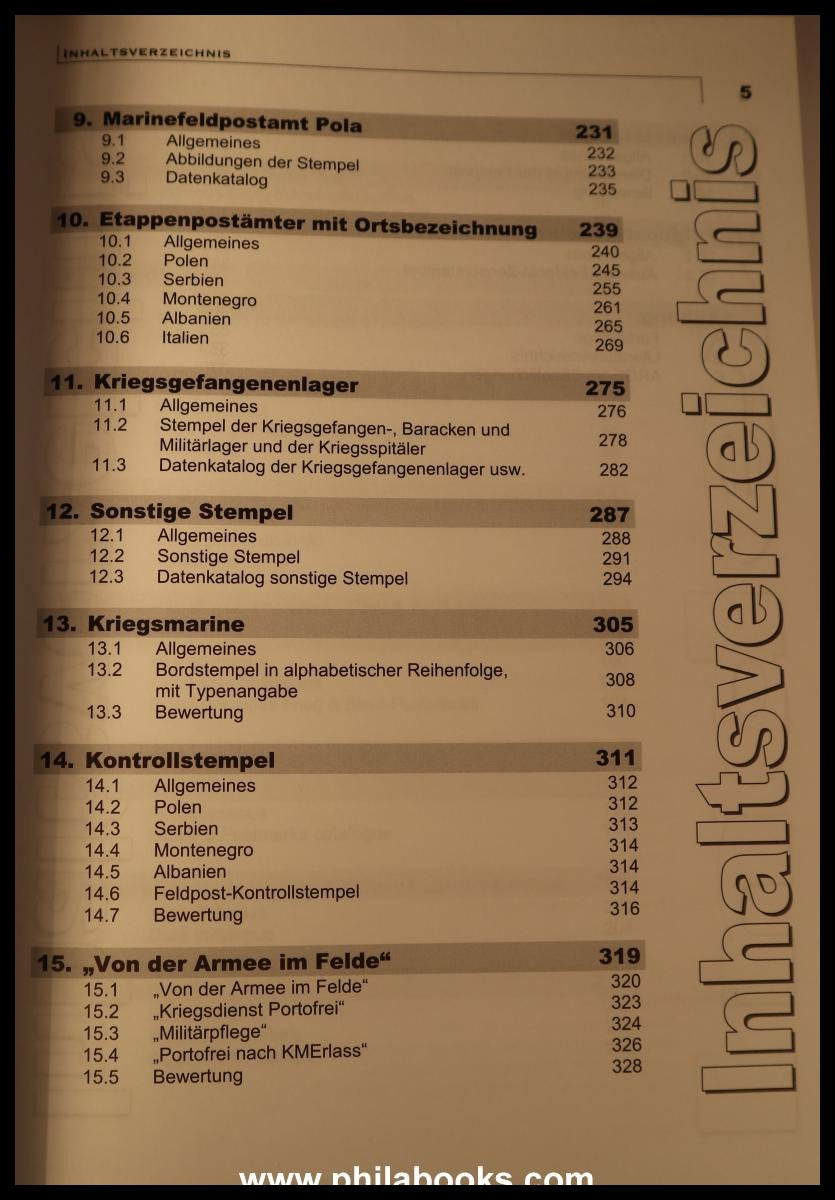 Rainer, Herwig: Stamp manual of the KuK Feldpost in Austria ...