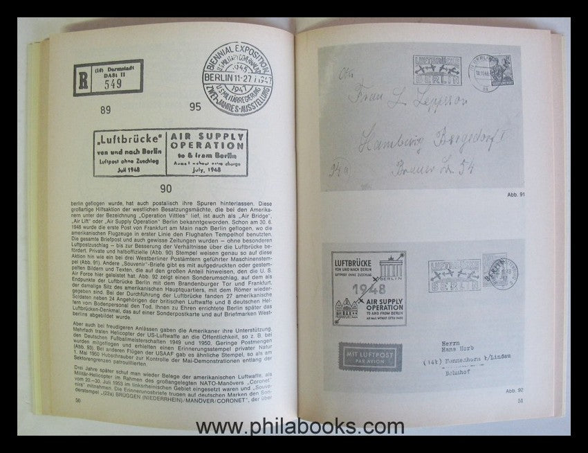 Vesper, H.E., Die Post der alliierten Besatzungsmächte im Nachkrie ...