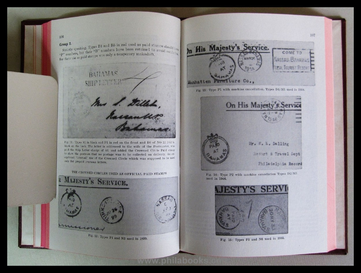 Ludington, M.H. Bahamas Early Mail Services and Postal Markings, 1 ...