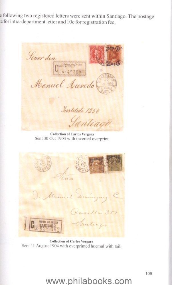 Towle, R., Postal Rates of Chile, Tarifas Postales de Chile, 2003, ...