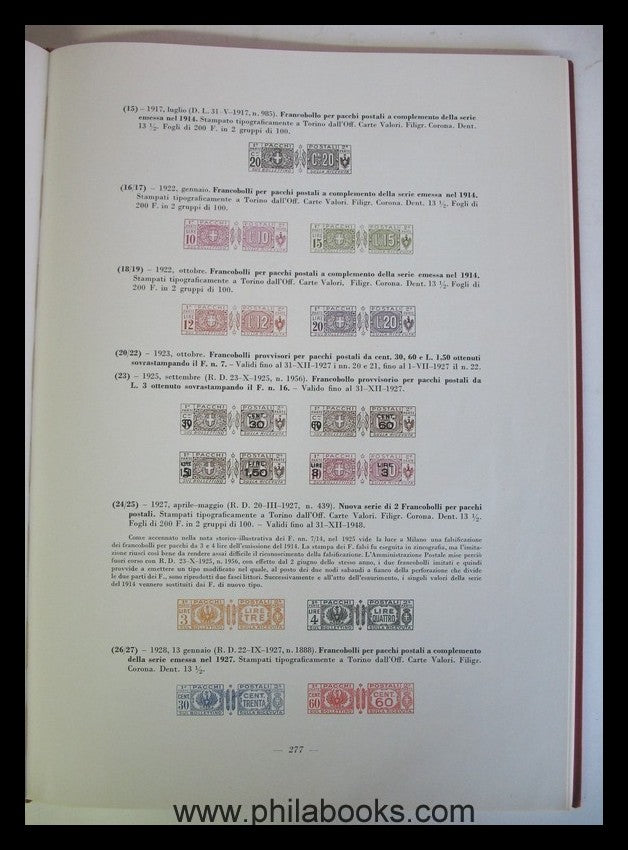 Ministero P.T.T (Hrsg.), I Francobolli Dello Stato Italiano, 1959, ...