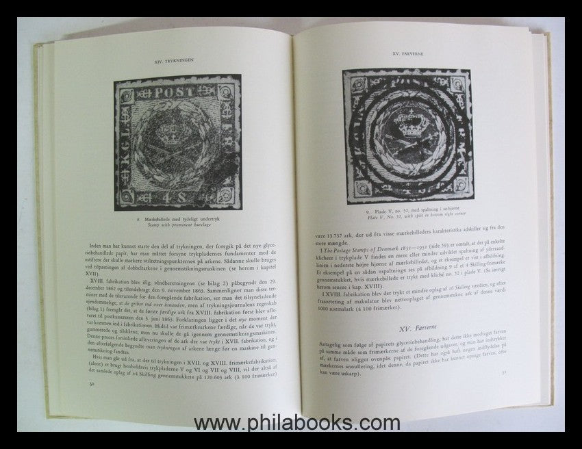 Schmidt - Andersen, J., Danmarks Gennemstukne Frimaeker 1863, Kobe ...
