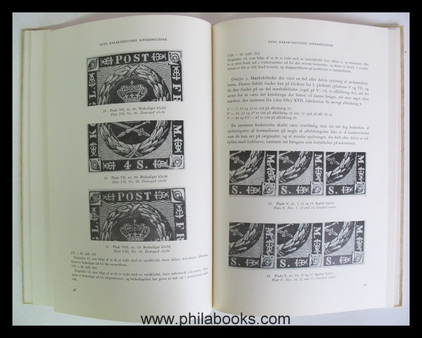 Schmidt - Andersen, J., Danmarks Gennemstukne Frimaeker 1863, Kobe ...