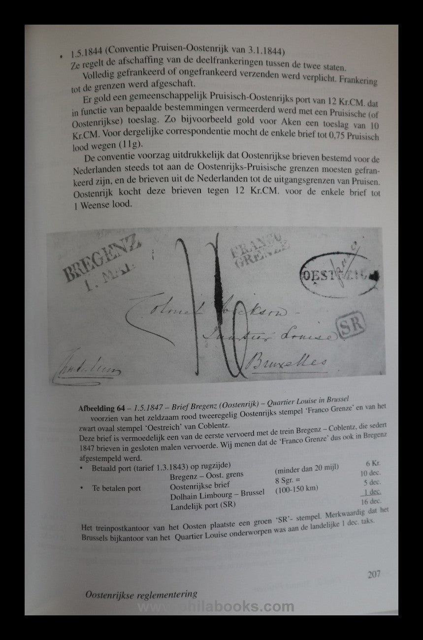 Delbeke, C., De Post naar de Nederlanden, Huidig Benelux 1813 - 18 ...