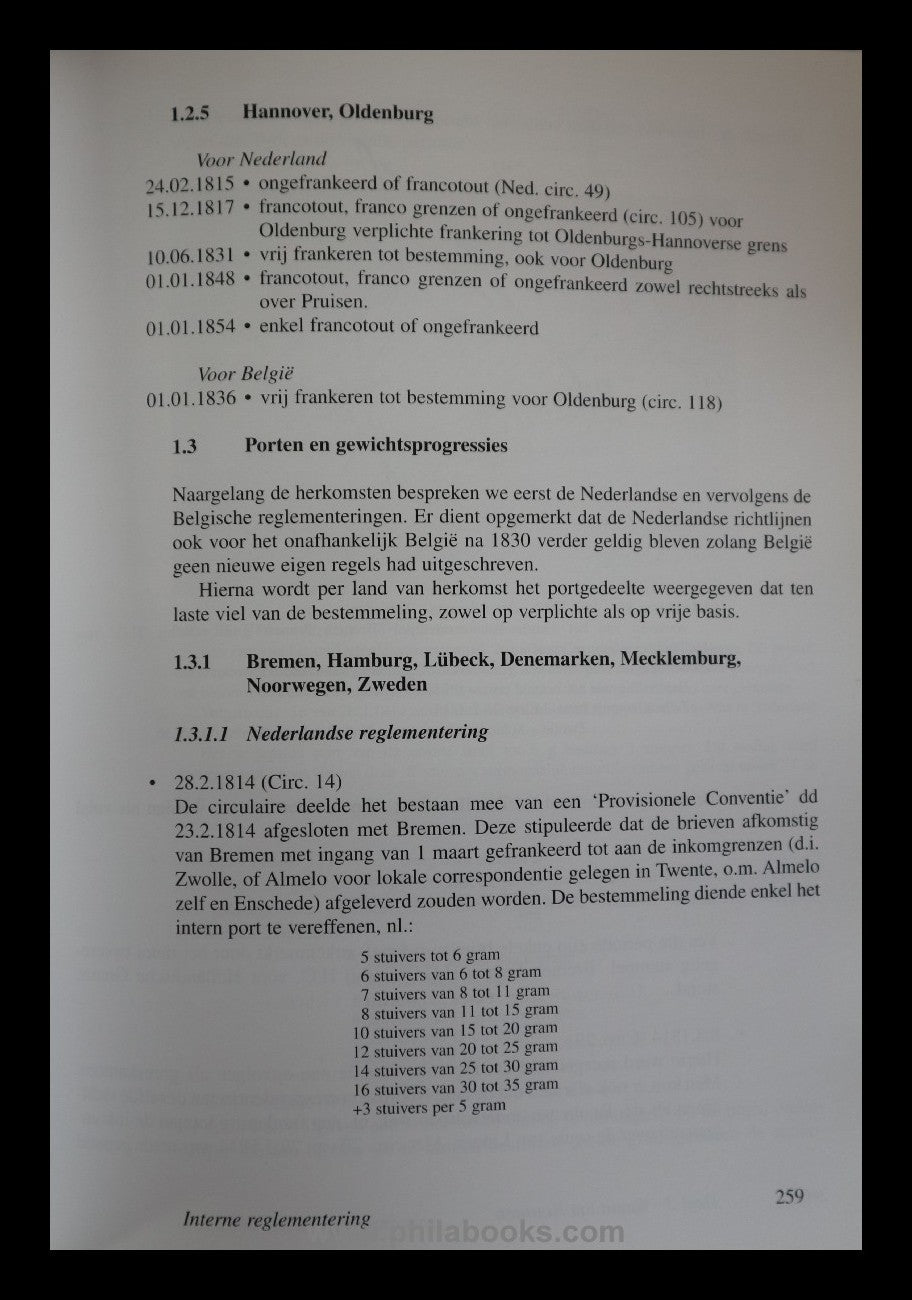 Delbeke, C., De Post naar de Nederlanden, Huidig Benelux 1813 - 18 ...